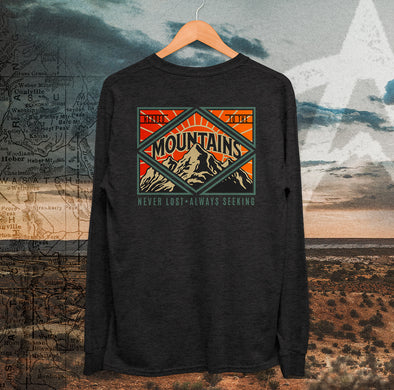 Mountains LS Tee